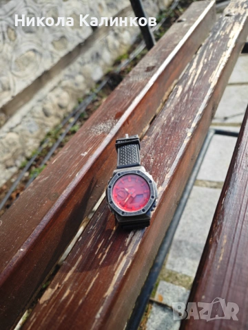 Продавам часовник Casio GA 2100 mod, снимка 3 - Мъжки - 53247697