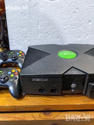 Конзола XBOX + 2 джойстика и игра , снимка 6 - Xbox конзоли - 52466627