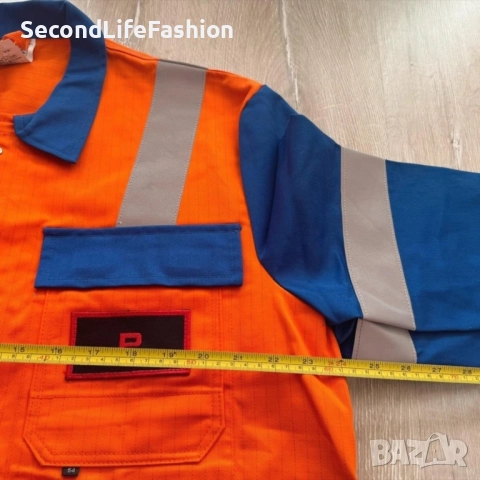 Мъжко работно яке Multinorm огнеупорноразмер L 54 ново., снимка 4 - Якета - 52287867