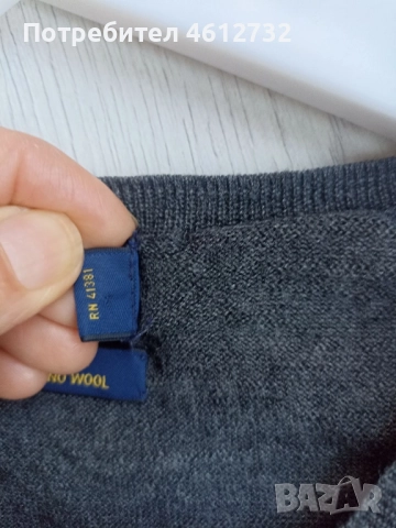 Мъжки пуловер Polo Ralph Lauren, снимка 4 - Пуловери - 52214050