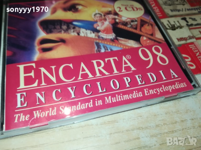 ENCARTA 98 ENCYCLOPEDIA-ДВА ДИСКА 2609250359, снимка 4 - Други игри и конзоли - 51841788