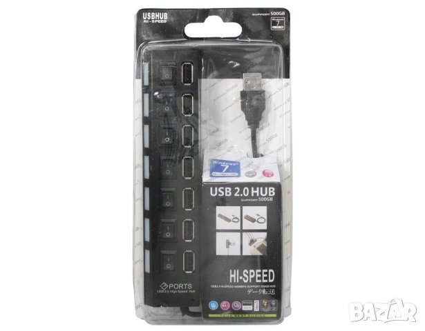 USB HUB, снимка 2 - Други - 26783714