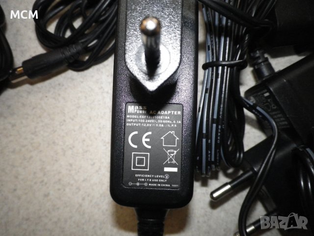 Захранващи AC/DC адаптери за 5V/9V/12V/, снимка 5 - Друга електроника - 44013490