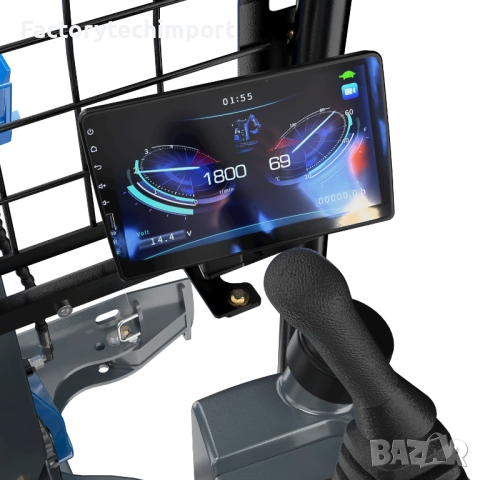 Мини багер RIPPA R18 PRO – KUBOTA (3 цилиндъра) | 1.8т. | 2.42 м копаене | навес |, снимка 14 - Индустриална техника - 52720089