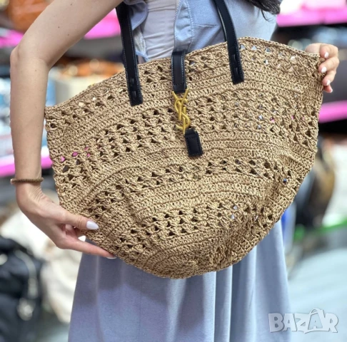 плажни чанти ysl saint laurent , снимка 8 - Чанти - 51003608