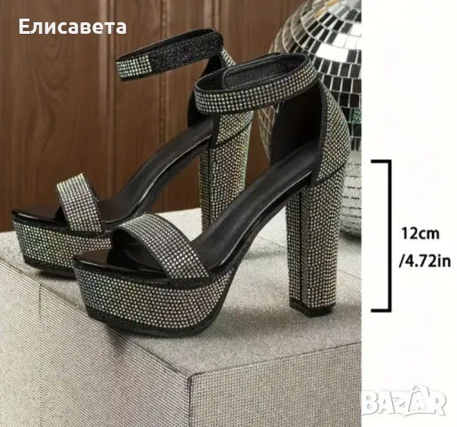 Дамски модерни сандали на платформа , снимка 8 - Сандали - 50127853