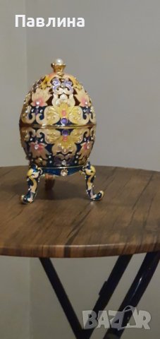 Голяма бижутерка яйце, снимка 8 - Декорация за дома - 43732015