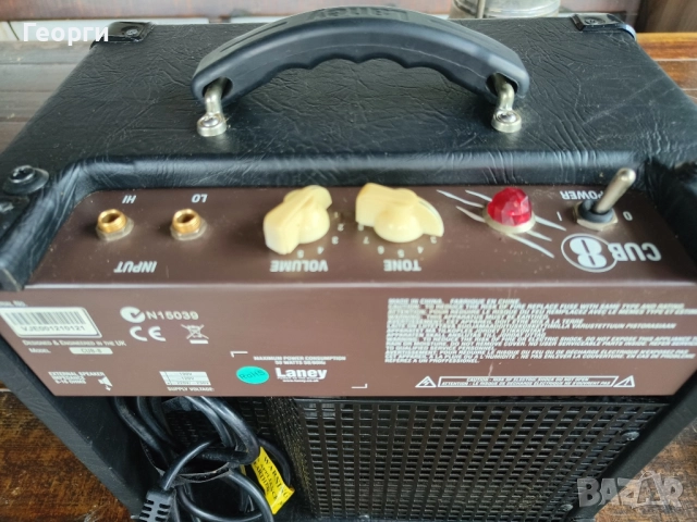 Китарен Лампов Усилвател Laney Cub 8, снимка 5 - Ресийвъри, усилватели, смесителни пултове - 51840914