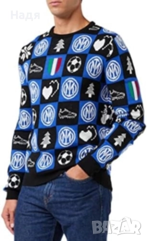 Коледен пуловер на Интер (Официален продукт)