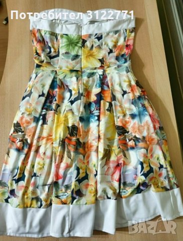 Рокля на цветя в свежи разцветки , снимка 3 - Рокли - 33482297