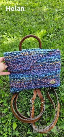 Дамски чанти плетени на една кука, снимка 2 - Чанти - 52060861