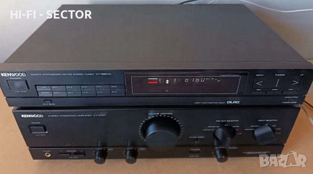 Kenwood усилвател и тунер , снимка 2 - Ресийвъри, усилватели, смесителни пултове - 52222600