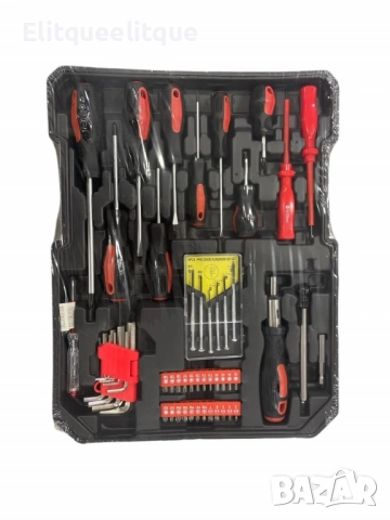Професионален комплект инструменти KRAFTROYAL Gerнmany 1050 части – Всичко необходимо в един куфар, снимка 4 - Куфари с инструменти - 49880950