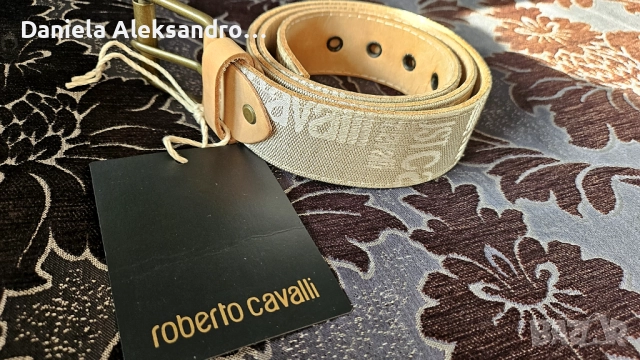 Roberto cavalli нов оригинален колан