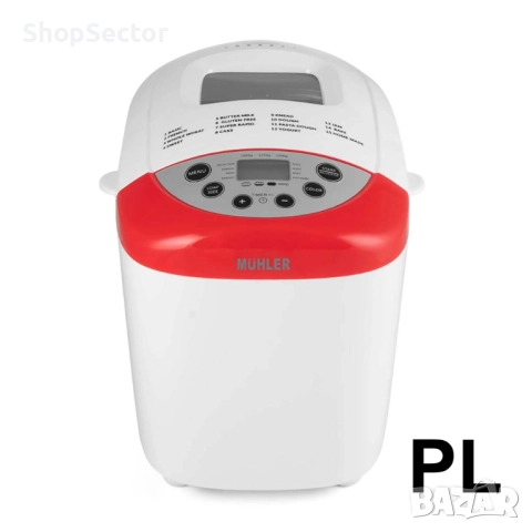 Хлебопекарна Muhler MBM-1502, две бъркалки