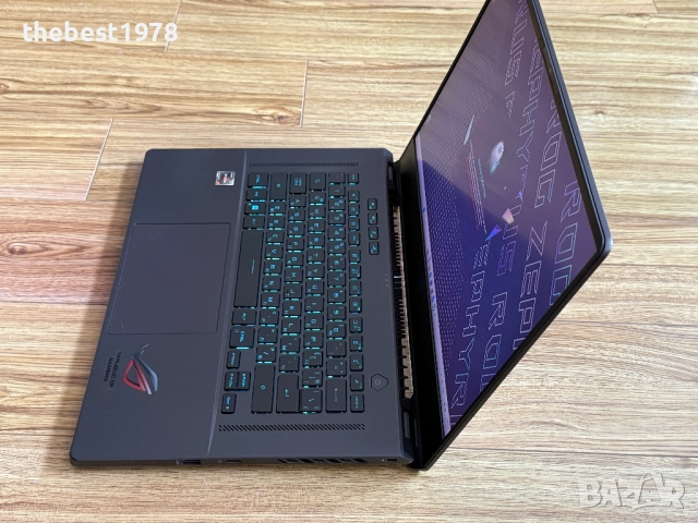 240Hz Rog Zephyrus G15`RTX 3080/Ryzen 6800HS/32GB DDR5/1TB NVMe, снимка 7 - Лаптопи за игри - 51437930