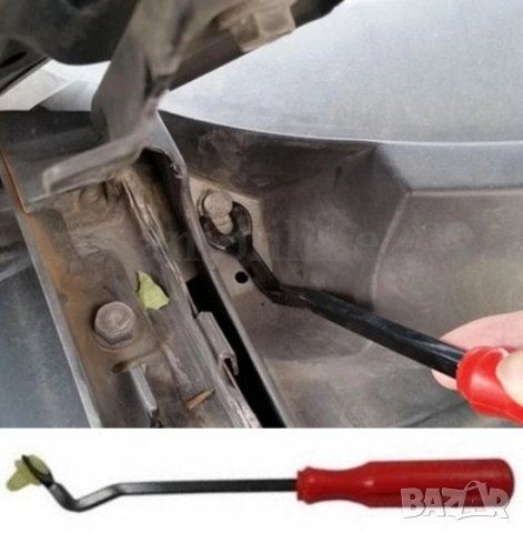 ЩАНГА Вилица за Щипки на Кори Тапицерии ЛОСТ Скоба автомобил Панели Тапицерия кола Инструмент USA, снимка 6 - Аксесоари и консумативи - 51898622