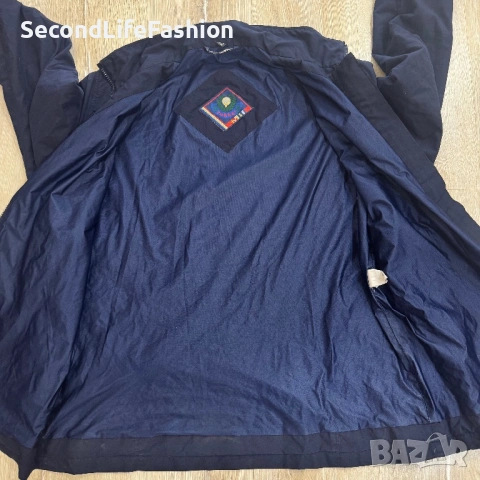 Мъжко яке Rukka Vintage Gore Tex, размер S, тъмносиньо, снимка 10 - Якета - 53477522
