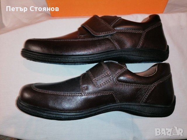 Стилни и удобни мъжки обувки от естествена кожа ORCHARD №47, снимка 4 - Ежедневни обувки - 28627391
