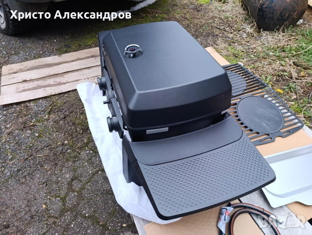Газово барбекю Enders 2 , корпус от лят алуминий, чугунени скари, тавичка за оттичане на мазнина, снимка 3 - Барбекюта - 53600054