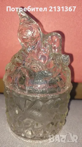 джудже, кристал,захарница, соц, снимка 2 - Аксесоари за кухня - 49882989