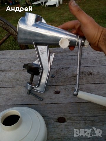 Стара мелячка за домати,мелница #2, снимка 5 - Антикварни и старинни предмети - 27293065