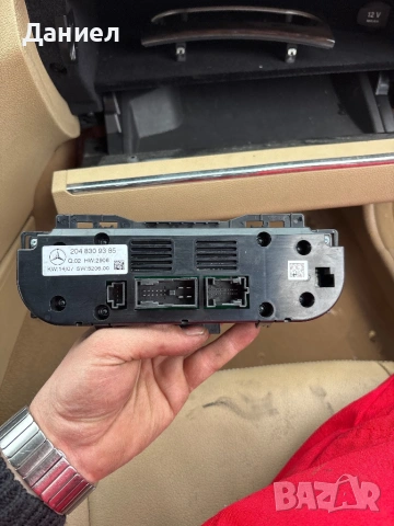 Панел климатроник Мерцедес w204 , снимка 2 - Части - 53381402