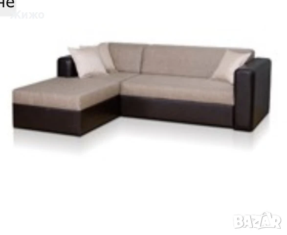 Продавам диван с голяма табуретка