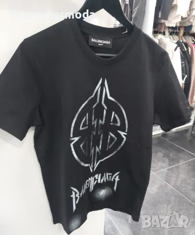 Мъжка тениска BALENCIAGA, снимка 3 - Тениски - 49452436