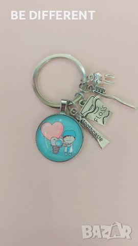Ключодържател зъболекар с плочка, снимка 5 - Други - 31389876
