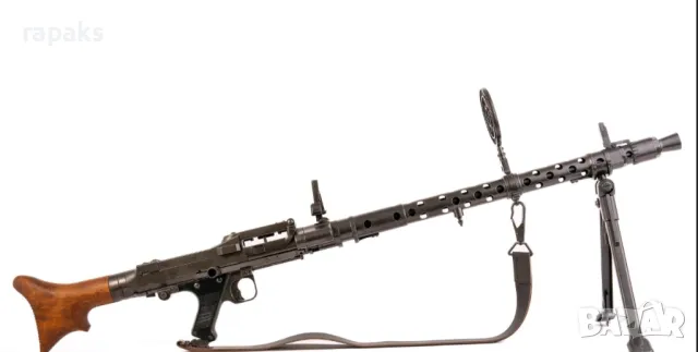 Картечница МГ 34. тежка / лека заводска имитация на автомат, пушка, снимка 2 - Колекции - 49194808