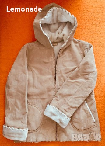Дамско зимно яке/ палто от естествена кожа ХЛ размер