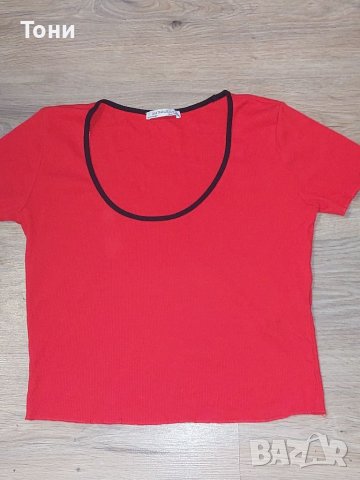 Дамска тениска Zara , снимка 2 - Тениски - 37260743