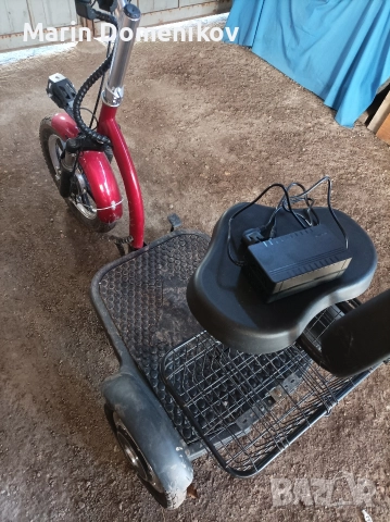 Електрическа триколка , снимка 3 - Инвалидни скутери - 52954979