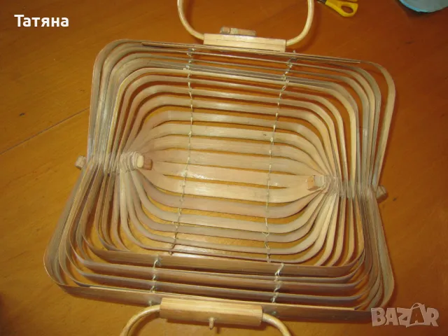 чанта  /КОШНИЦА /от бамбук ;ШАПКА ;, снимка 5 - Чанти - 14023923