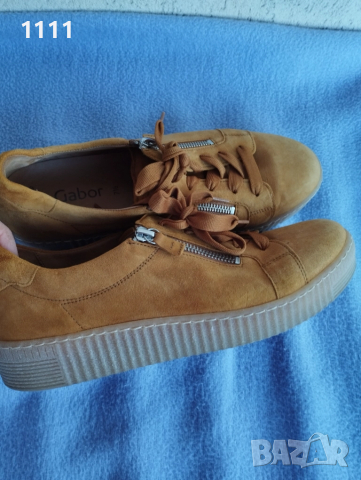 Gabor цвят горчица номер 41., снимка 3 - Дамски ежедневни обувки - 52078554