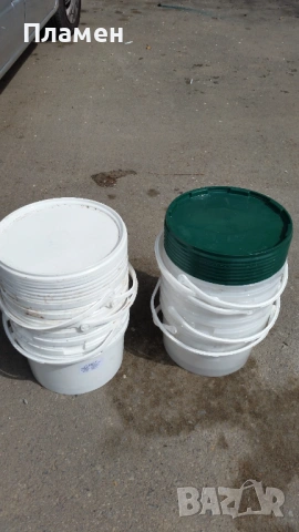 Продавам празни ПВЦ кофи 5кг/8л
