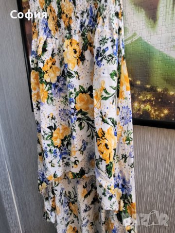 Лятна цветна рокля, снимка 5 - Рокли - 44111215