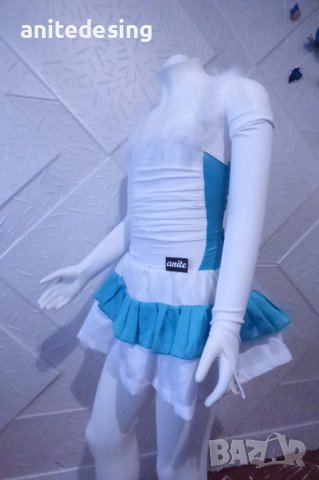 Детска рокля за спортни танци с пял пух, снимка 8 - Детски рокли и поли - 43050272