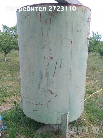 метална цистерна за вода, охладител за серпентина за казан за ракия, снимка 1