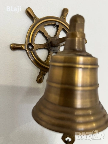 Бронзова камбанка , снимка 6 - Декорация за дома - 53394770