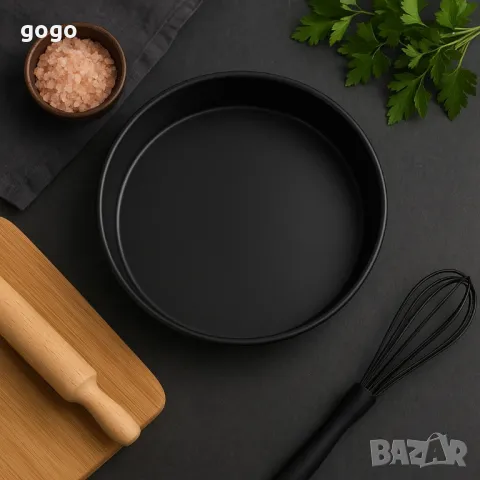 Тавичка Rosberg Premium, 8", въгл. стомана, незал, покр., снимка 2 - Съдове за готвене - 49994994