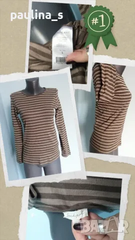 Четири броя / Маркова блуза с дълъг ръкав тип туника "Jackpot", "Esprit", "behype "/ голям размер , снимка 3 - Блузи с дълъг ръкав и пуловери - 39725971