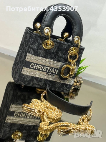 Dior мини чанта, снимка 7 - Чанти - 53231353
