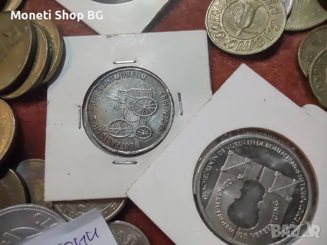 Лот от над 50бр токени-жетони, снимка 3 - Нумизматика и бонистика - 49966215