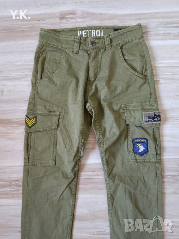 Оригинален мъжки панталон Alpha Industries Cargo Pants, снимка 4 - Панталони - 43473374