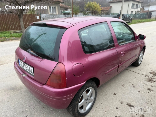 renault clio 1.9D 64hp / КЛИМА   -цена 1 550лв или 792.50  евро - регистрирана , прехвърля се веднаг, снимка 12 - Автомобили и джипове - 52817625