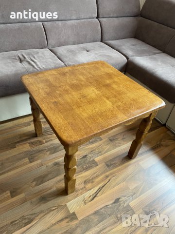 Стара дървена маса от чисто дърво - дърворезба, снимка 8 - Антикварни и старинни предмети - 32435730