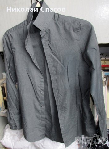 Стилна мъжка риза H&M размер XS, снимка 3 - Ризи - 28309059