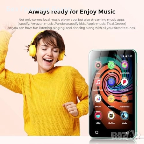 Нов детски MP3/MP4 плейър 160GB с WiFi, Bluetooth и родителски контрол 160GB, снимка 2 - MP3 и MP4 плеъри - 52508087